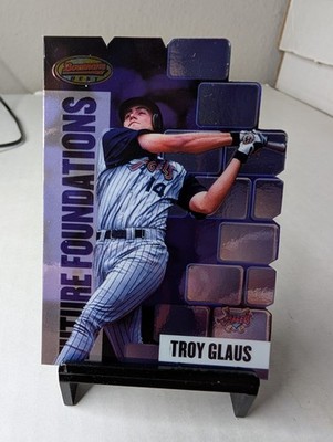 1999 Bowman's Best #FF2 Troy Glaus Future Foundations Mach I #2424/3000