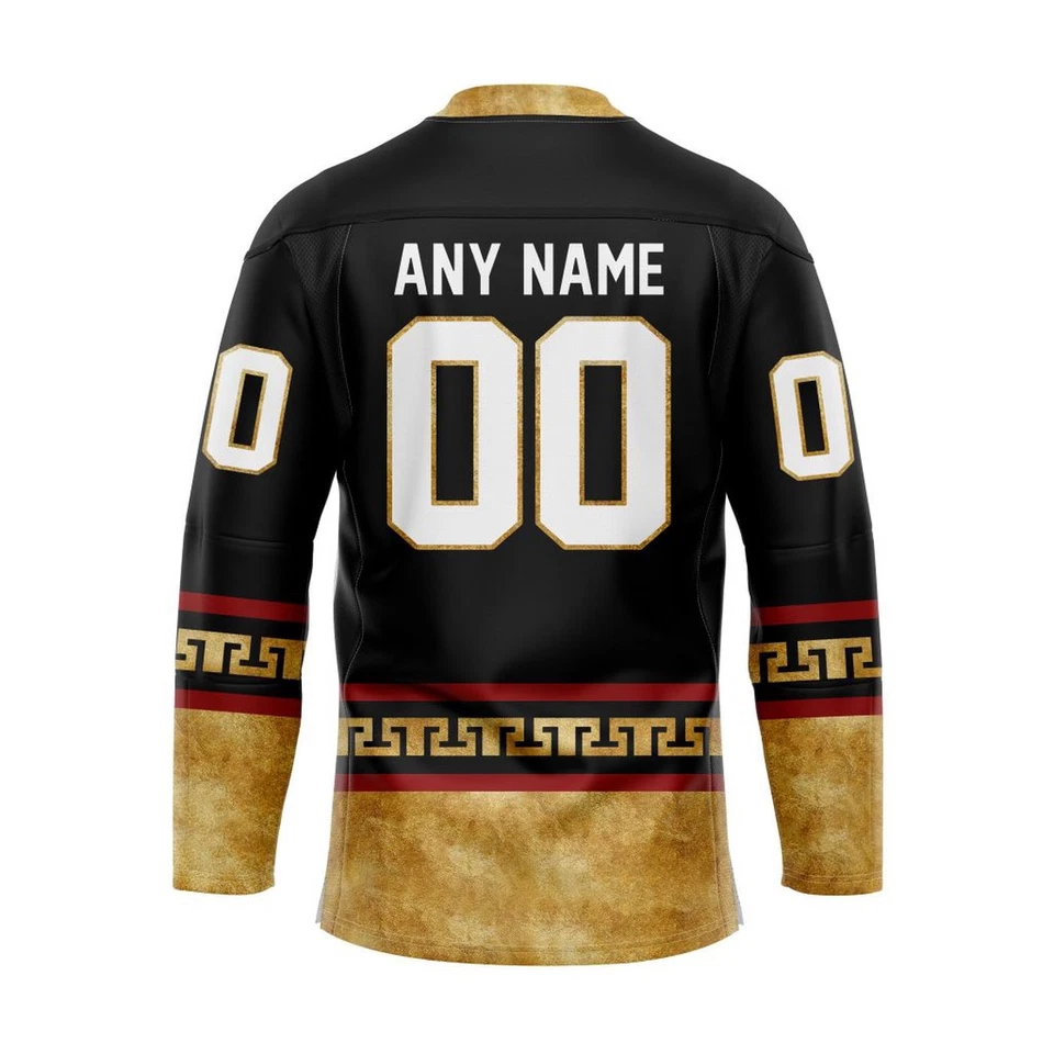 Custom Vegas Golden Knights 2025/26 Hispanic Heritage Lace Hockey Shirt Gift - Image 2 of 4