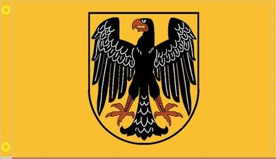 3X5 GERMAN GERMANY HISTORIC EAGLE COAT OF ARMS FLAG BANNER 100D