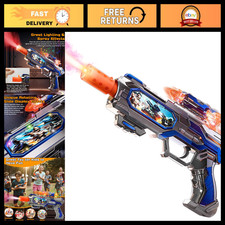 Light Up Toy Gun with Sound Effects - Fun Spray Action Toy for Kids