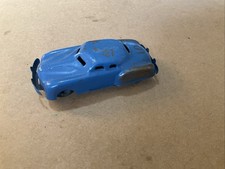 Vintage Blue Tin LItho Toy Car - Japan