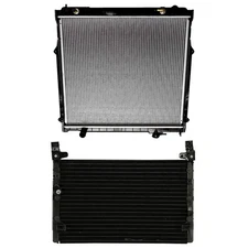 Radiator & AC Condenser Cooling Kit For 1998-2004 Toyota Tacoma 3.4L