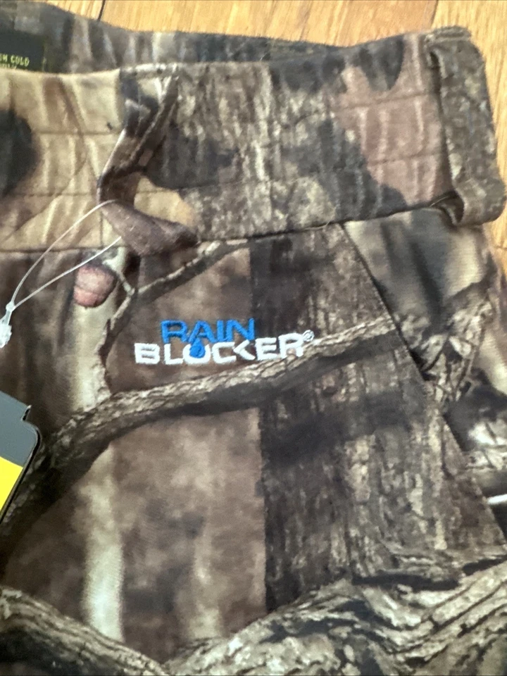 Mossy Oak Youth Camo Scent Blocker Drencher Pants Size M - Image 3 of 4