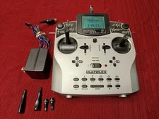 Multiplex Royal Evo 7 HFMS-72 Digital RC System Transmitter W/ Charger UNTESTED
