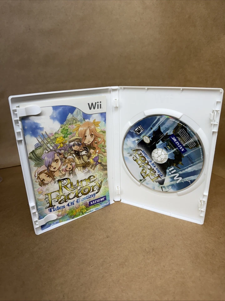 Rune Factory: Tides of Destiny Nintendo Wii Complete CIB Tested - Image 3 of 4