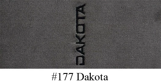 1987-1996 Dodge Dakota Floor Mats - 2pc Front - Cutpile - Image 2 of 4