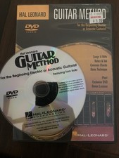 Hal Leonard Guitar Method Learn to Play Beginner Electric or Acoustic DVD