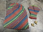 Vintage Mattel Barbie PAK KNIT Stripe Top & Skirt Outfit (Lot AA)