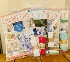 Hachette Crochet Lace Partwork magazine Collection Issues 39 40 41 42