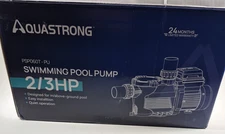 AQUASTRONG Pool Pump for Above Ground 2/3 HP Pump PSP060T-PU