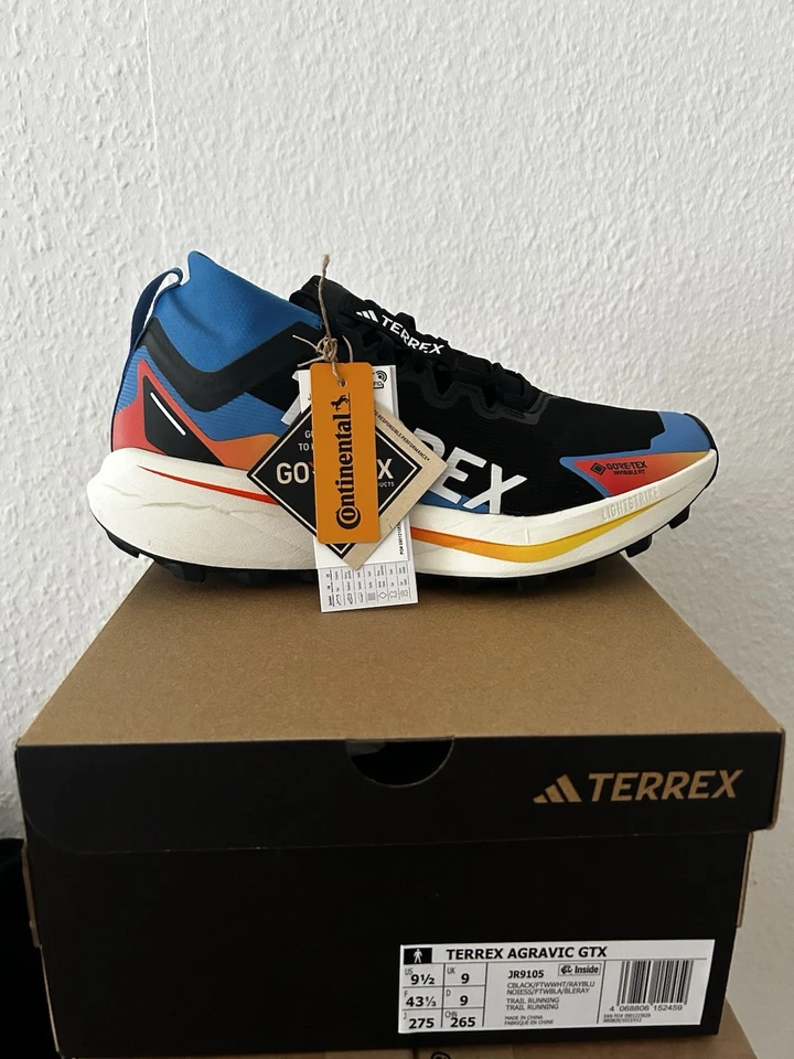 Adidas Terrex Agravic GTX Trailschuh Herren Trailrunning Größe 43,5  - Bild 3 von 4