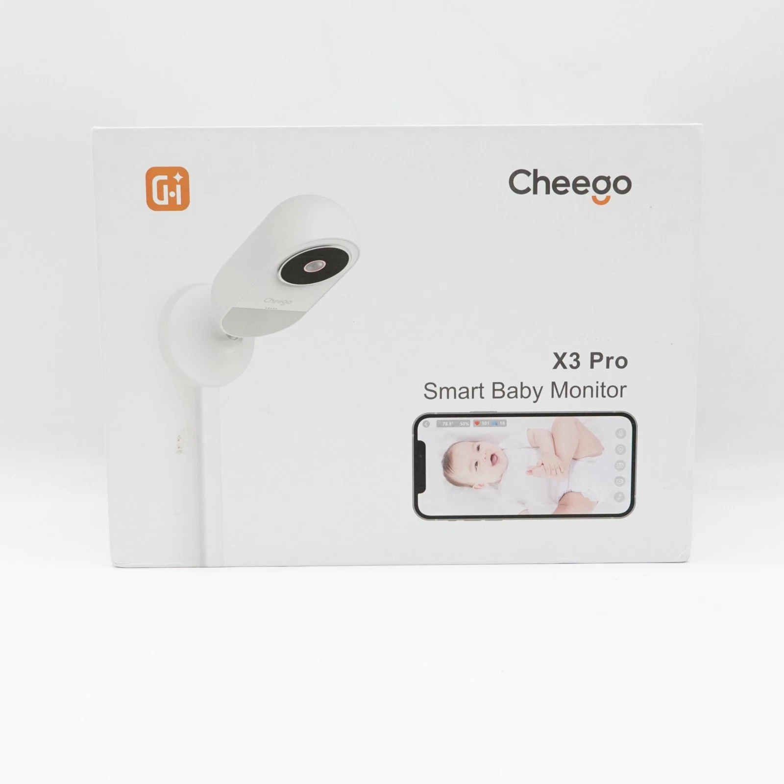 Cheego X3 Pro Smart Baby Monitor – 2K HD AI Baby Camera