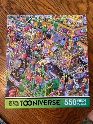 ''Dooleyville'', 550 piece jigsaw puzzle Ceaco, Steve Skelton's Tooniverse