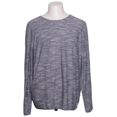 TTD, Strickpullover, Größe: XL, Grau, Polyester/Viskose, Feinstrick, Herren #s2d