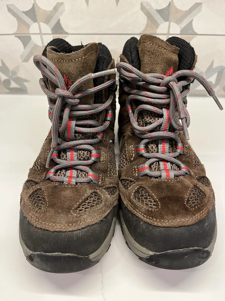 Vasque 7208 Breeze Bota de Senderismo Ultra Seca Juvenil Talla 3 Cuero Marrón Impermeable Foto 3 de 4