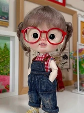 1/6 BJD Doll Big Head Baby DianDian Normal Color Y4 -Free Face Make UP+Free Eyes