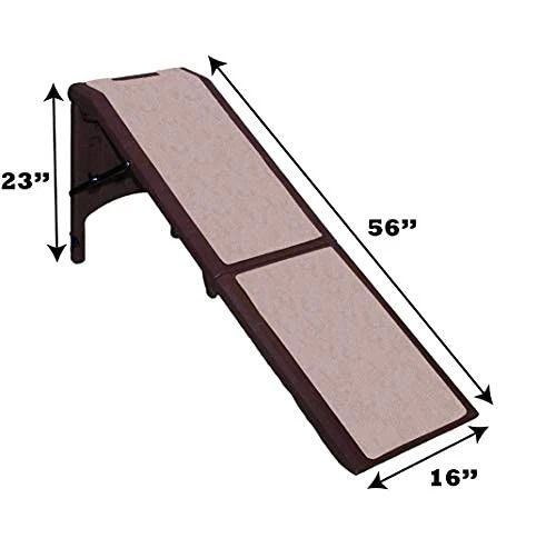 PET GEAR FREE STANDING PET RAMP FOR CATS AND DOGS 200LBS PG9955CH - CHOCOLATE - Image 4 of 4