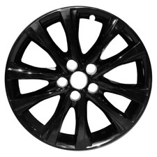 Refurbished 18x7.5 Painted Gloss Black Wheel For 2016-2018 Toyota Rav4 560-75200