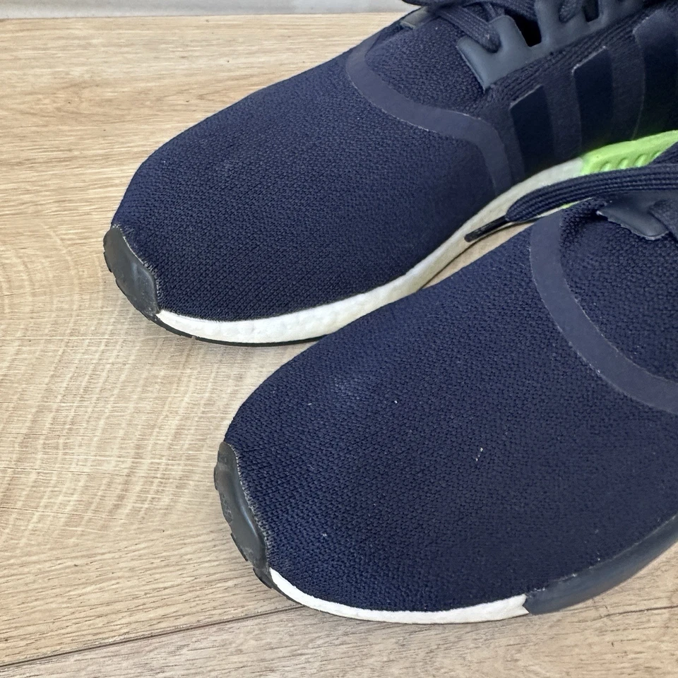 adidas NMD R1 Legend Ink Hi-Res Yellow White EE5108 Men’s Size 12 - Image 2 of 4