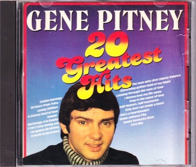 GENE PITNEY - CD - 20 GREATEST HITS - 20 SONGS - MINT