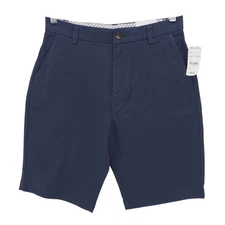 NWT BROOKS BROTHERS Boy's Chino Shorts Navy Blue Size 16