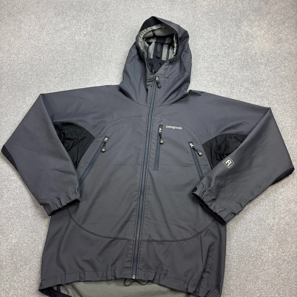 Patagonia Jacket Adult Large Grey Dimension MARS Regulator Softshell Hood Men - Image 2 of 4
