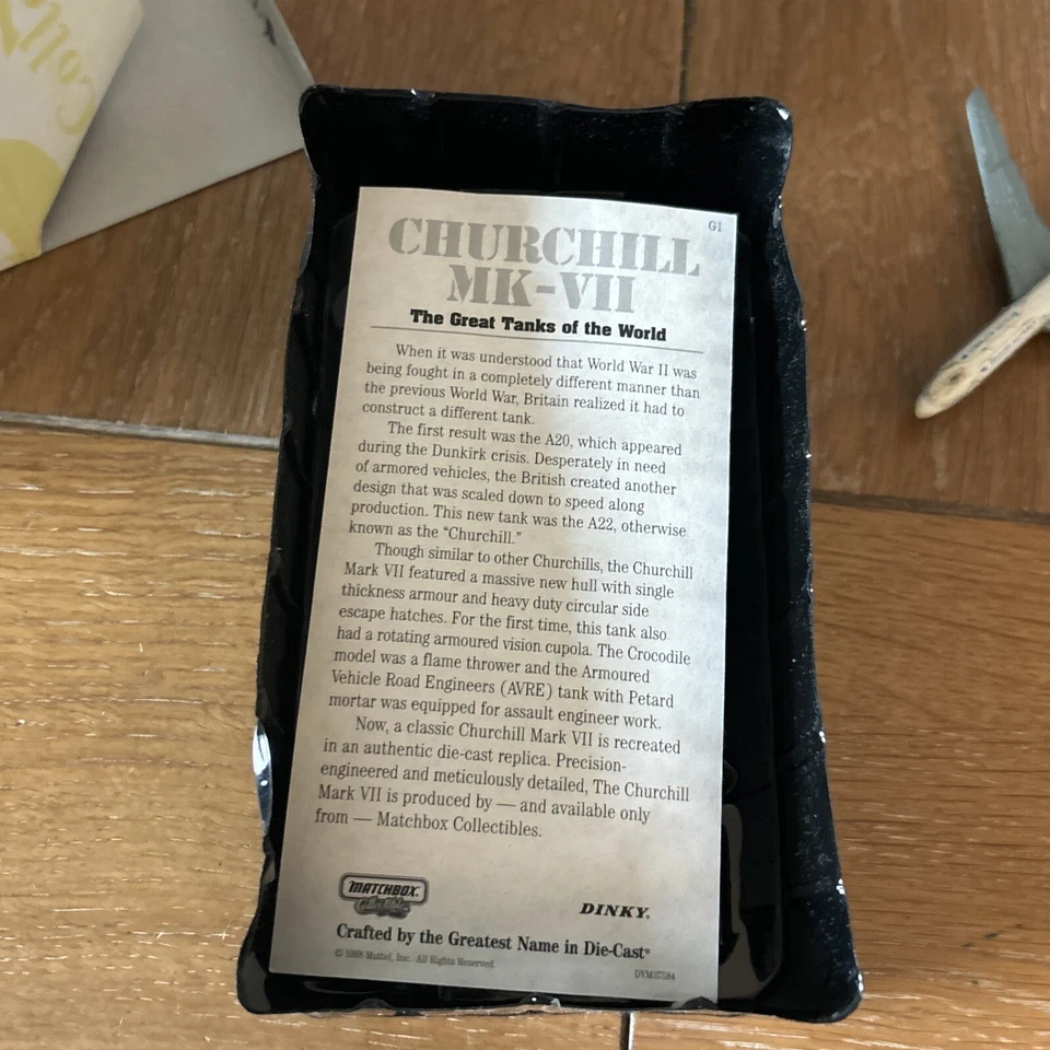 Matchbox Collectibles DYM37584 Churchill MK VII WWII new in box - Image 3 of 4