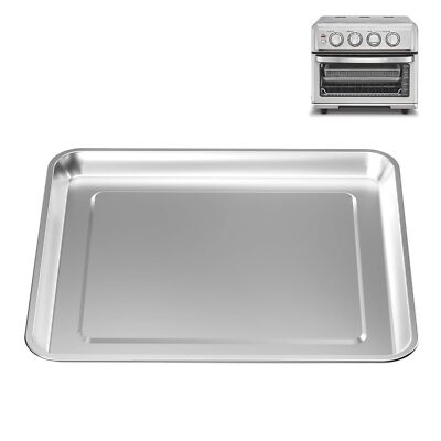 Stainless Steel Baking Tray Pan Compatible with Cuisinart Toaster Oven TraySu...