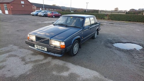 1989 VOLVO 740 SE AUTO BLUE ONLY 41,000 MILES - Picture 3 of 9