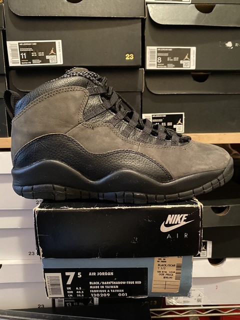 air jordan 10 shadow 1994