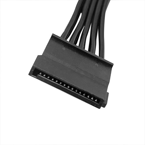 Cable SATA para EVGA 1000 GQ 80+ DORADO 1000W 6 pines 1 a 3 - Imagen 5 de 5