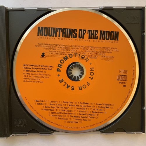 Mountains of the Moon - CD By Michael Small - VG EX Condition Promo Disc - Bild 3 von 4
