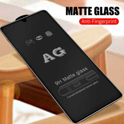 3D Matt Panzerfolie Huawei P30 P20 Pro Schutzfolie Displayschutz Echtglas Full