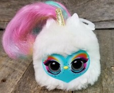 Pomsies Lumies Pom Pom Pom Pom Mascota Cambio de Color UNICORNIO Verde azulado