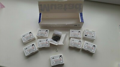 1000 pcs MUSTAD fishing Nickel hooks #6 carp fishing 