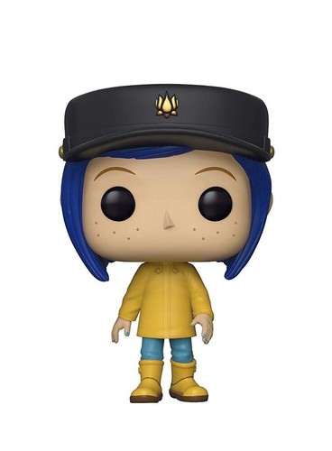 Funko Pop! Animation: Coraline in Raincoat 423 Chase Limited Edition with Hat - Imagen 7 de 7
