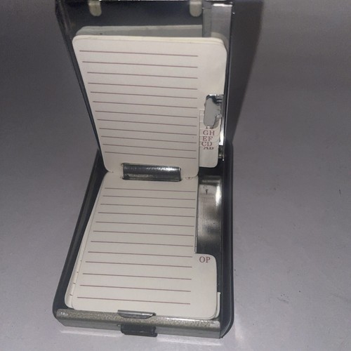 1970’s VINTAGE Miniature List Finder / Travel Secretary Pocket Size Rare 7,5cm - Bild 9 von 12