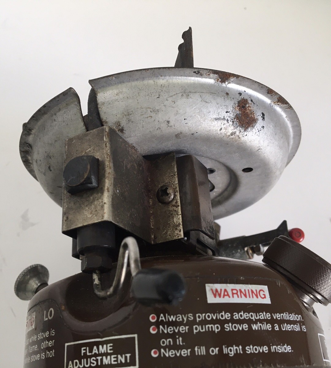 Vintage Coleman Peak 1 Backpack Stove Model 400 Brown Vintage Coleman Peak 1 Backpack Stove Model 400 Brown