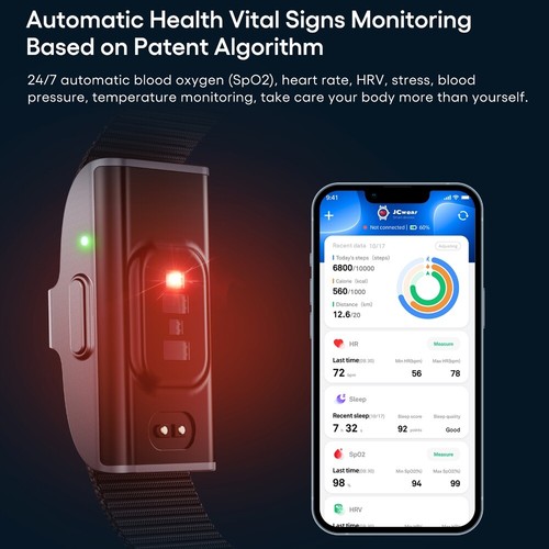 Smart Bracelet Heart Rate Blood Pressure Monitor Sport Fitness Tracker Band - Picture 11 of 12