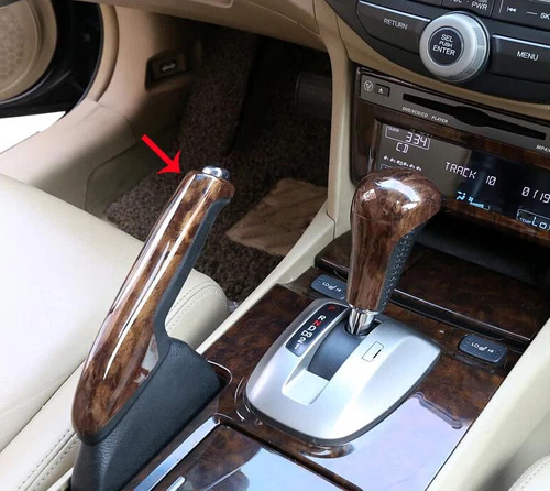 Wood Grain Central Console Handle Brake Sleeve Cover For Honda Accord 2008-2013 - Bild 17 von 18