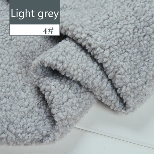Thicken Sherpa Fleece Faux Lambwool Fabric Berber Fur Lining Sewing Crafts Cloth - Picture 16 of 20