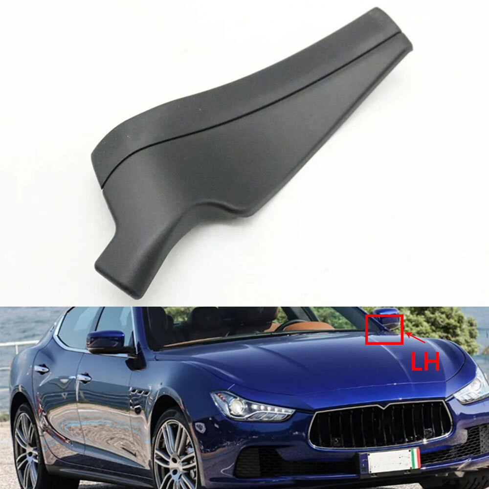 LH Front Windshield Wiper Trim Cap Panel For Maserati Ghibli