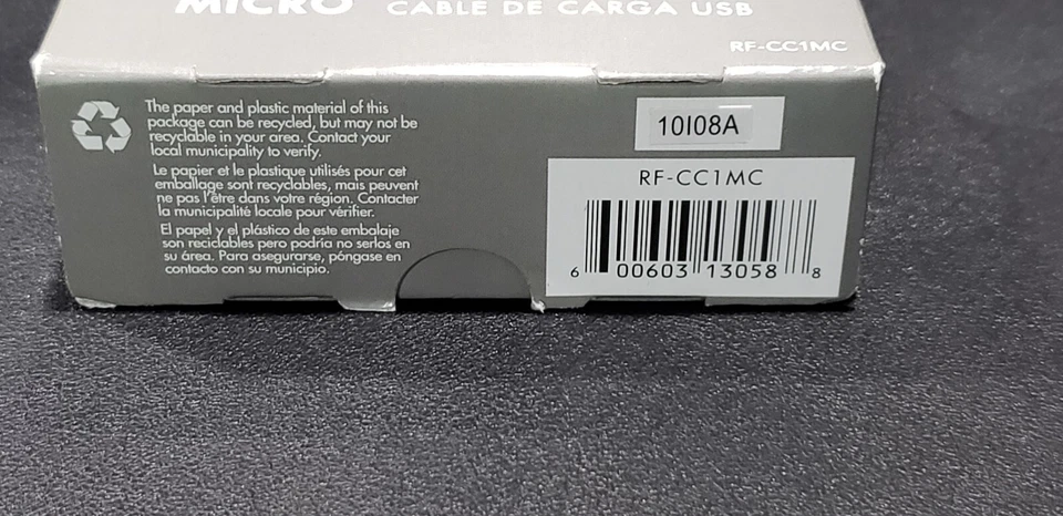 Rocketfish мобильный мини и микроадаптер кабель для зарядки USB RF-CC1MC BBY Solutions - Изображение 2 из 3