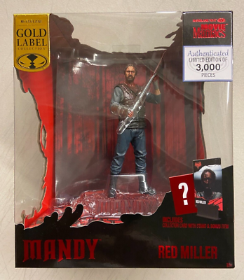 Red Miller Mandy Movie Maniacs Figure McFarlane Gold Label LE 3000