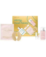 MACYS Vacay Must Haves Set - Perfume Drybar Shiseido SPF 42 Wander Eye Masks