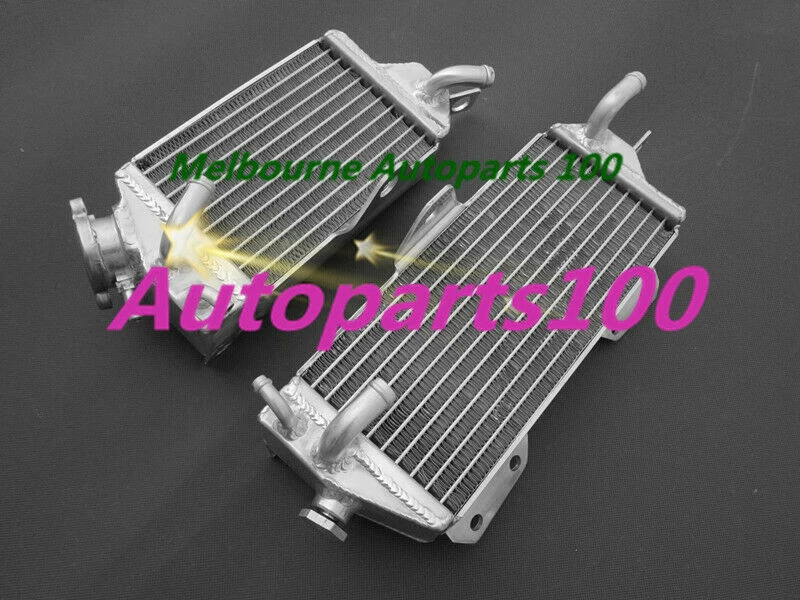 Radiador de aluminio KX125 1990 1991 para Kawasaki KX 125 90 91 Foto 4 de 4