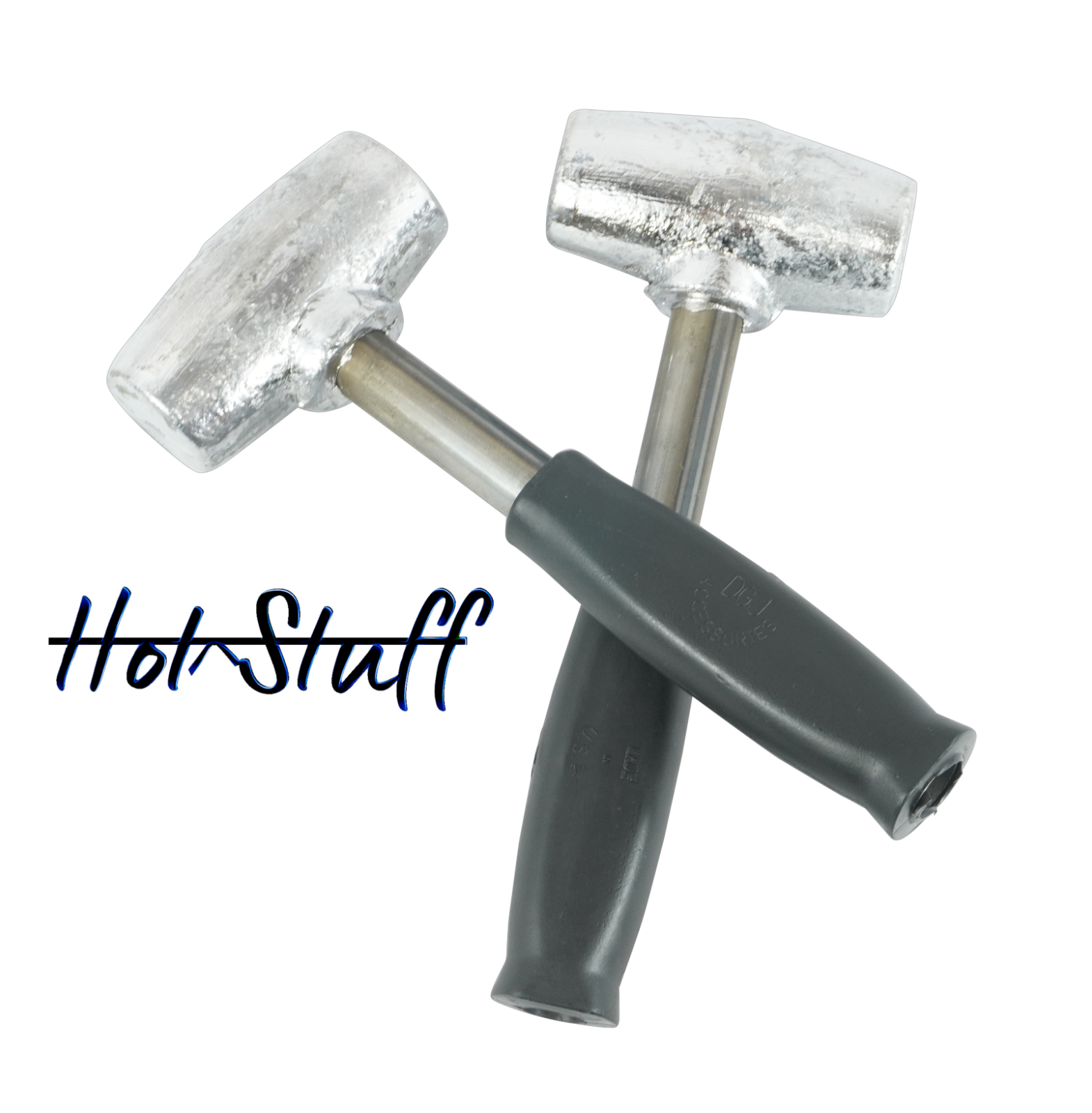 Set of 2 Wire Wheel Knock Off Lead Hammers 4Lbs (1.8 KG) Made In The