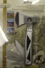 Sheffield 18077 The Camper Heavy Duty 12 in 1 Multi Tool With Axe Head
