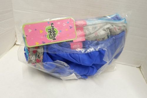 20Pack Chili Peppers Girls Bikini Underwear, Size 12 Elastic Waist - Picture 4 of 4