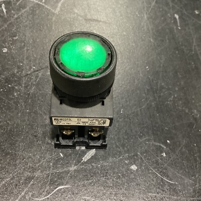 FUJI AR22FOL-E3 Push button switch Green #675M7FML | eBay